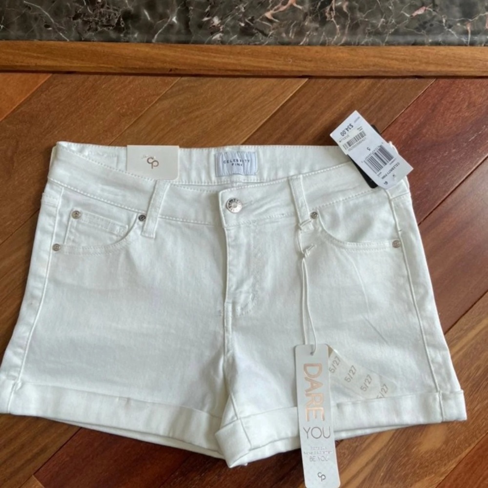 5/$25 🆕 Celebrity Pink White Shorts Sz 5